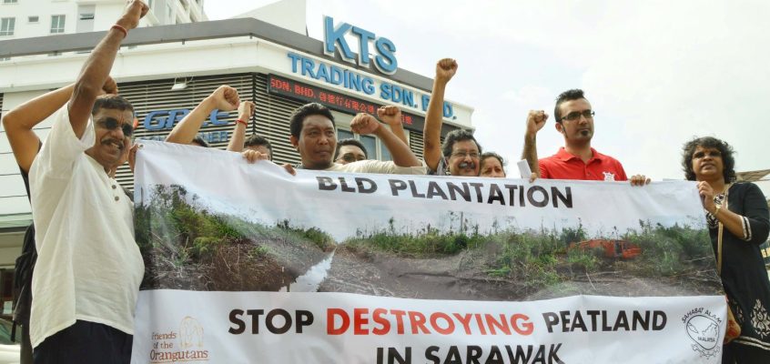 FOTO and SAM protest against BLD Plantation