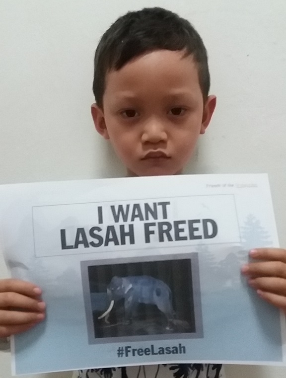 Poster campaign for Lasah